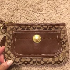 Coach wristlet